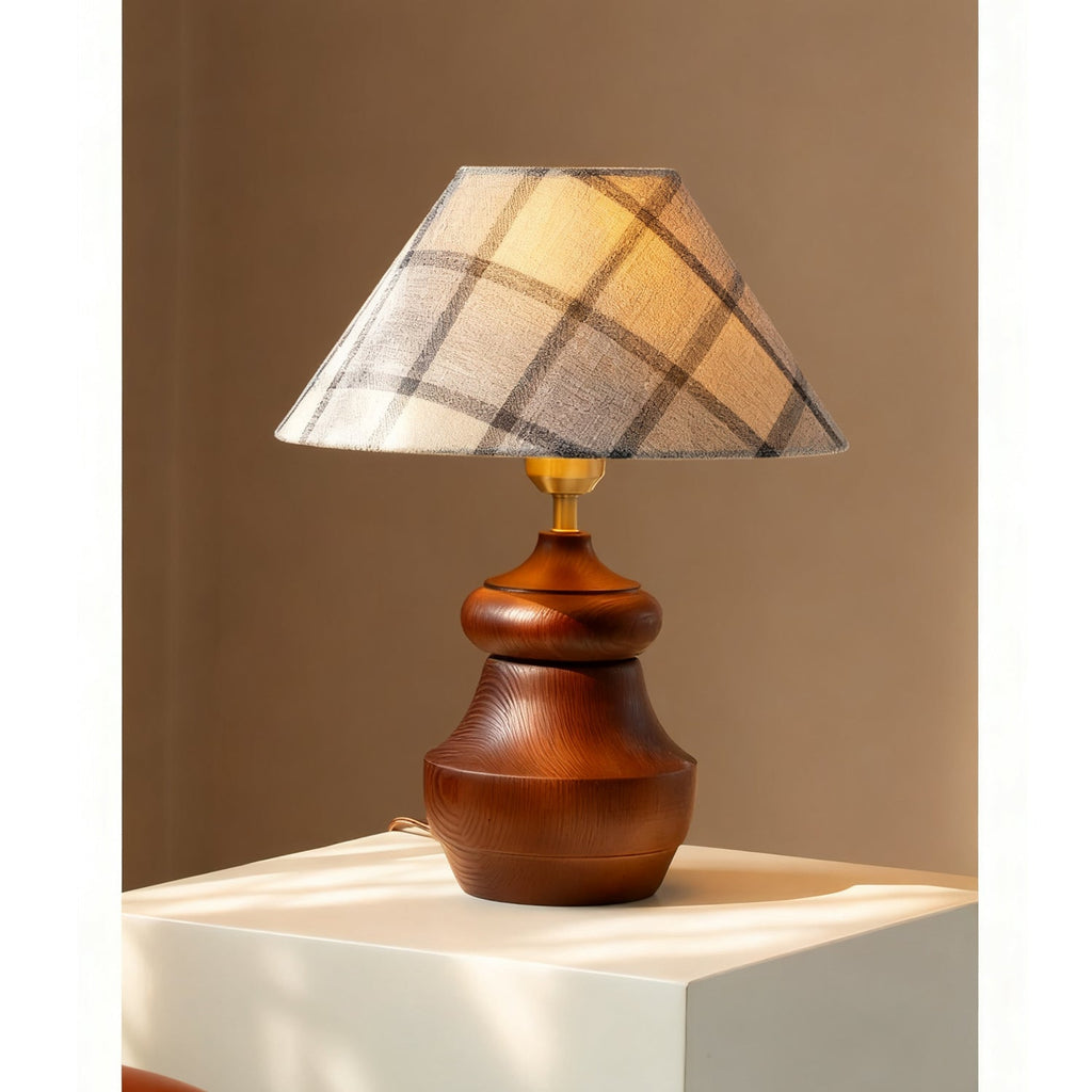 Wovan Wood Table Lamp
