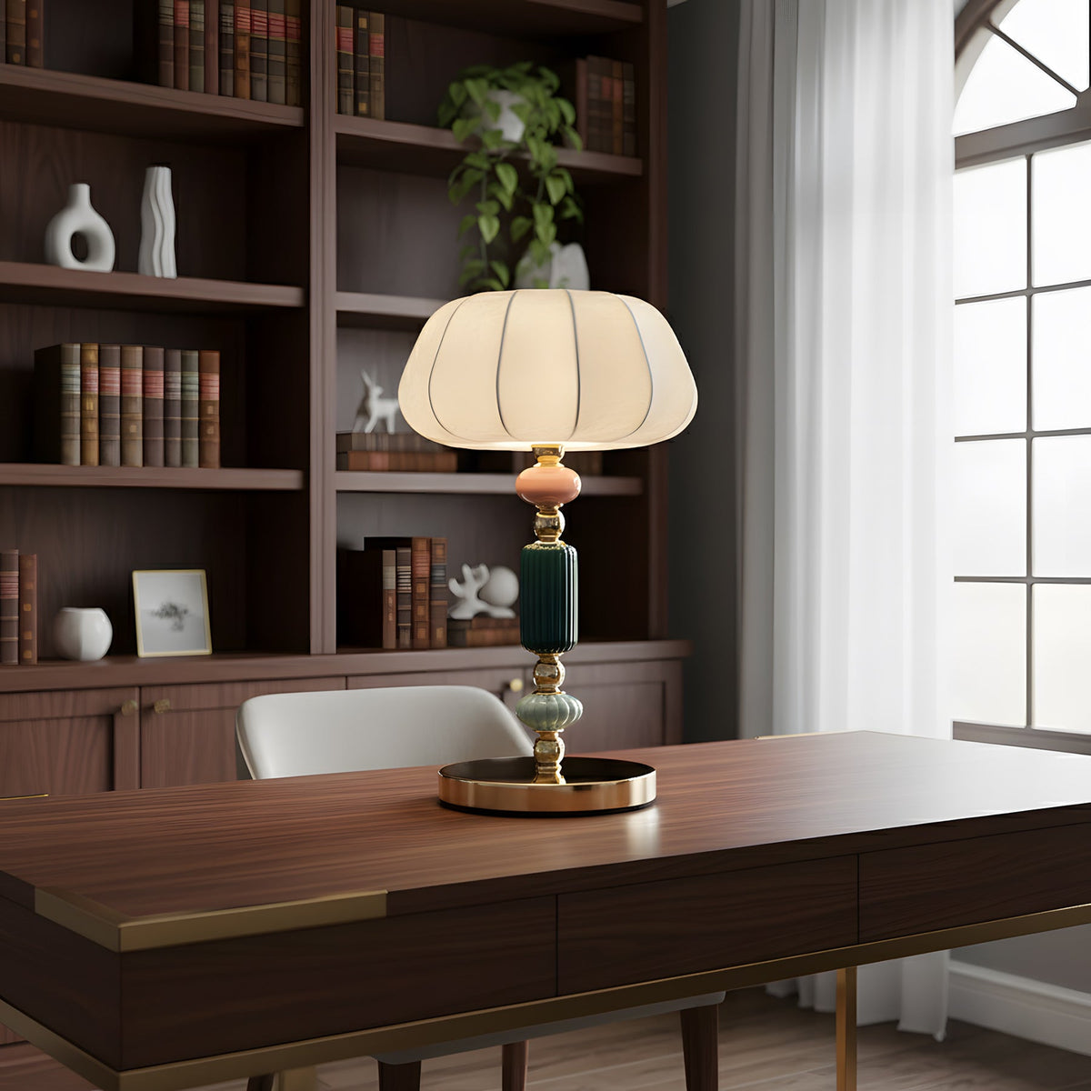 Satina Gold Table Lamp