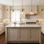 Brolo Brass Glass Pendant Light