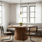Brolo Brass Glass Pendant Light