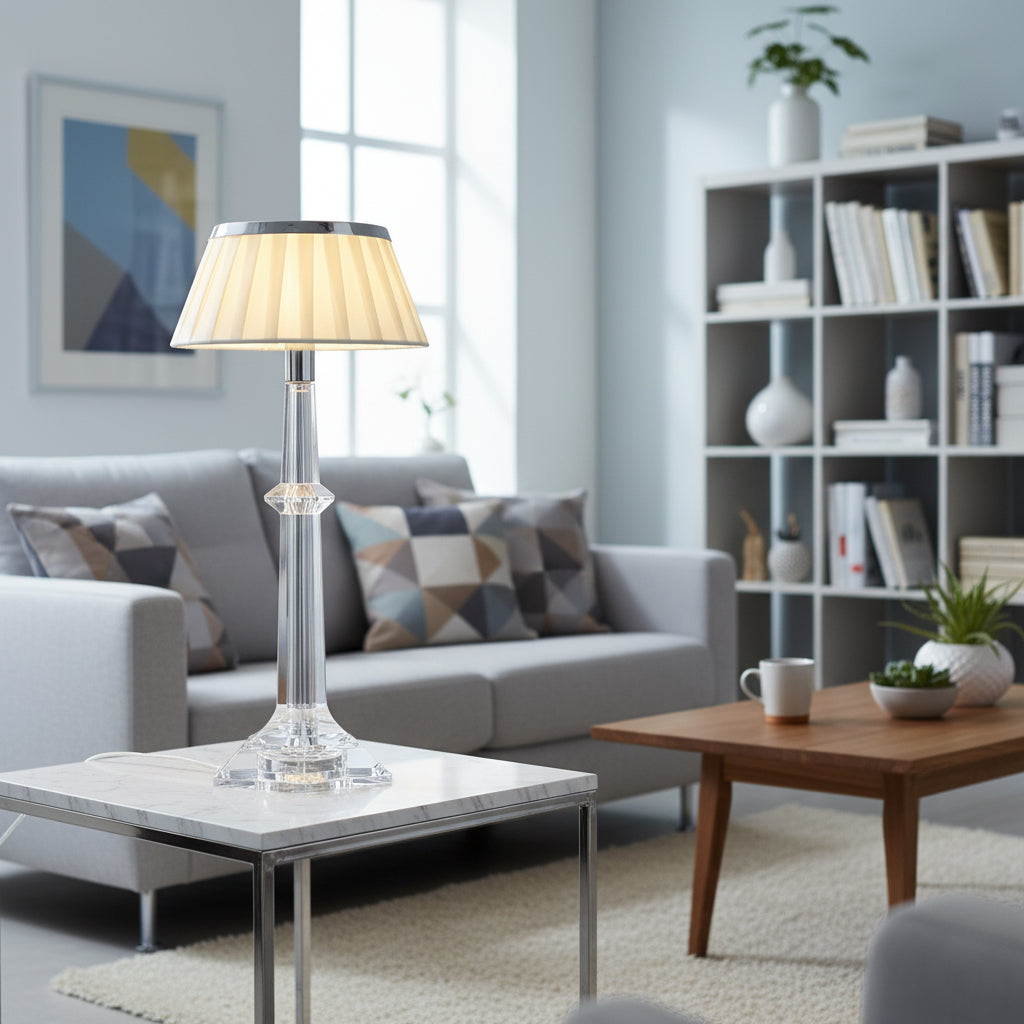 Valmora Pleated Table Lamp