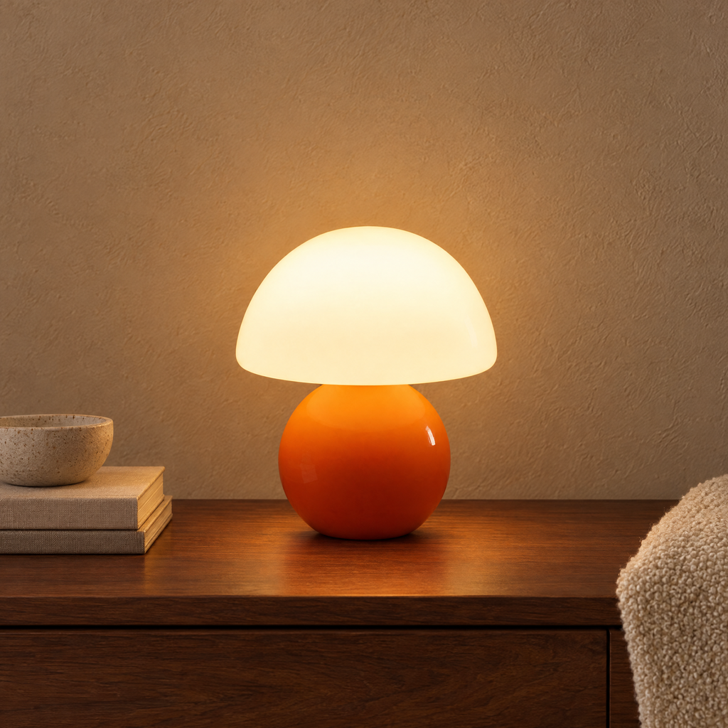 Acorn Mini Glass Table Lamp - Hero