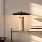 Quarra Travertine Table Lamp