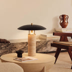 Quarra Travertine Table Lamp