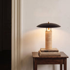Quarra Travertine Table Lamp