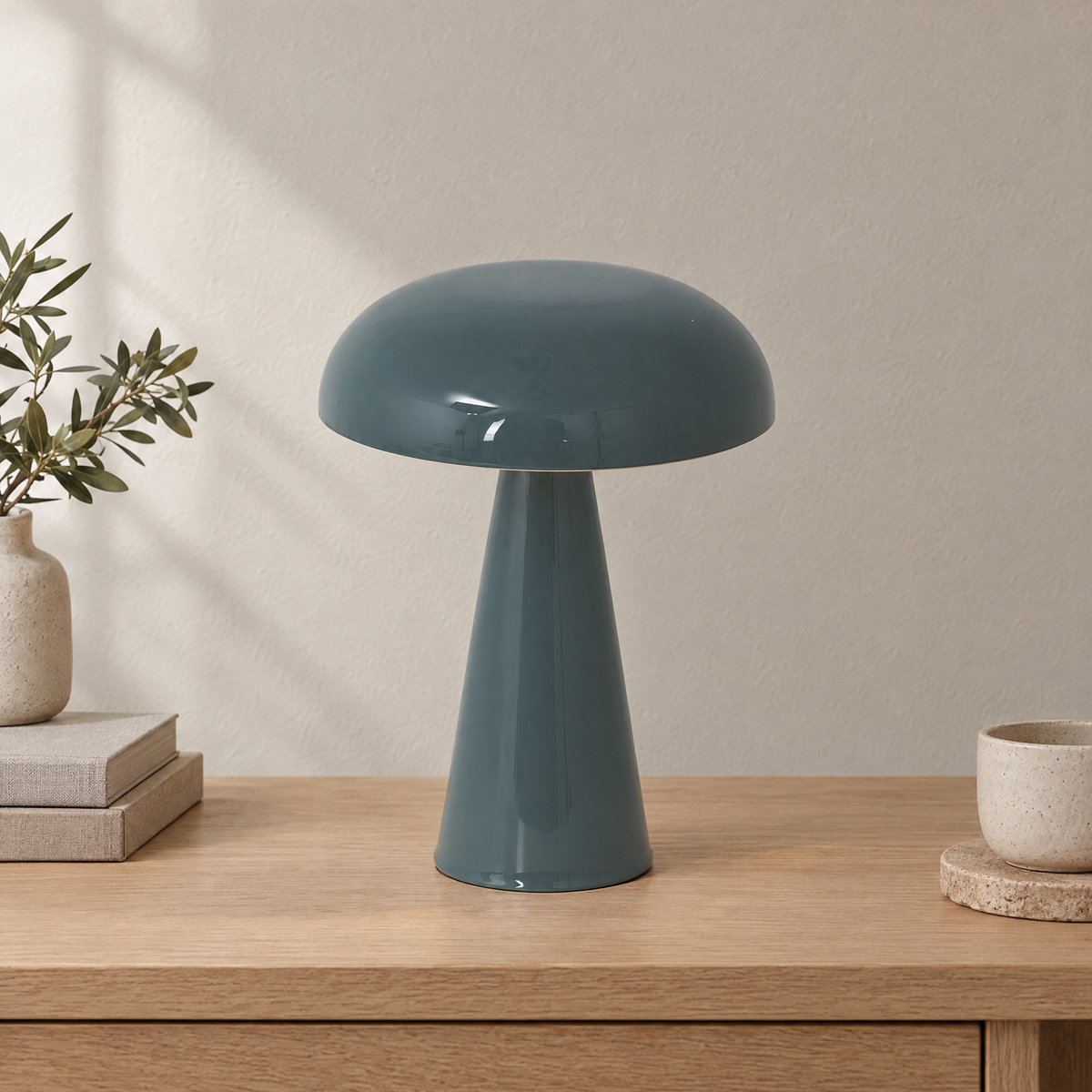 Como Table Lamp - Gray Blue - Hero