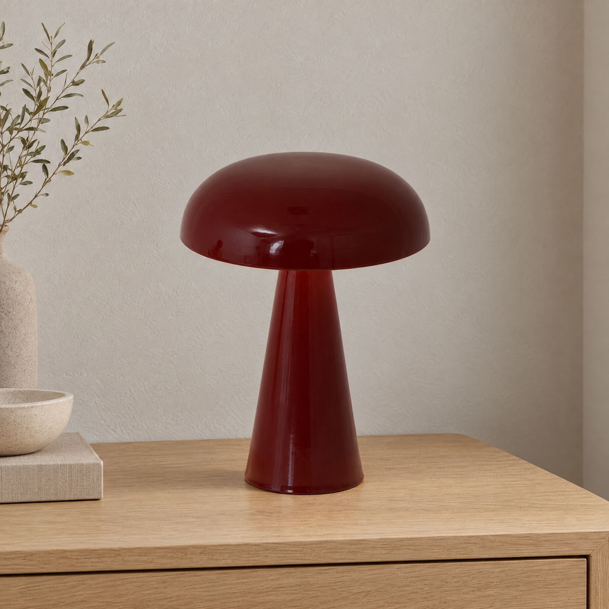 Como Table Lamp - Red - Hero