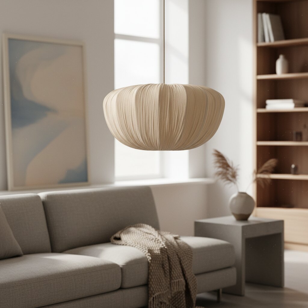 Linna Linen Pendant Light