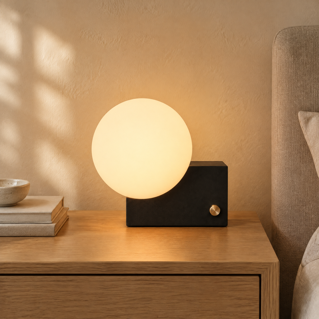 Eclipse Glass Table Lamp Hero