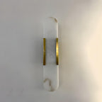 Elliptical Marble Wall Sconce