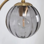 Fluta Ribbed Glass Wall Sconce