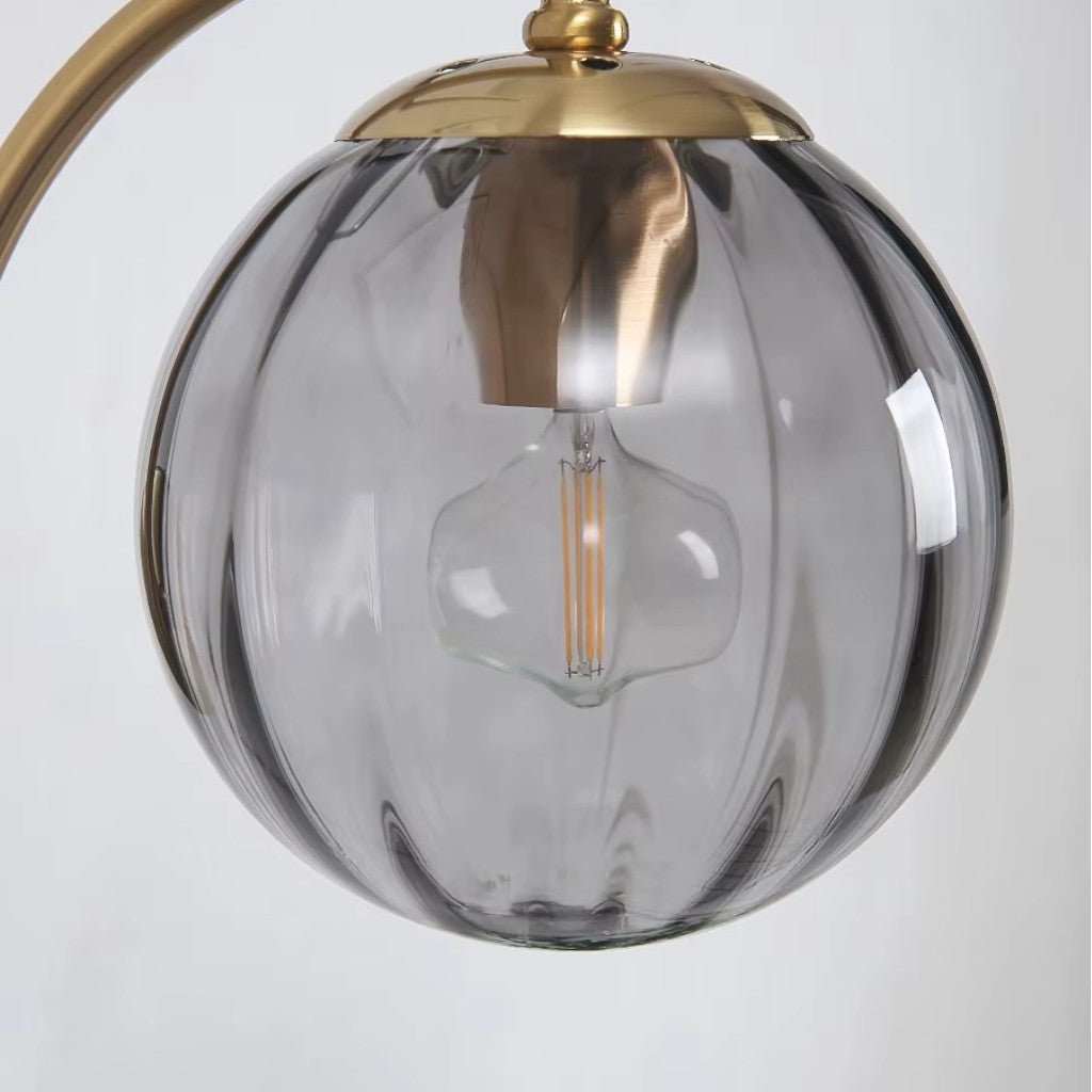 Fluta Ribbed Glass Wall Sconce