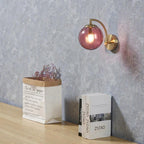 Fluta Ribbed Glass Wall Sconce