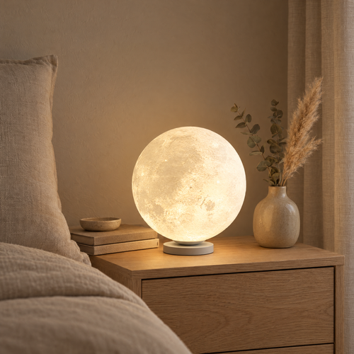 3D Moon Table Lamp