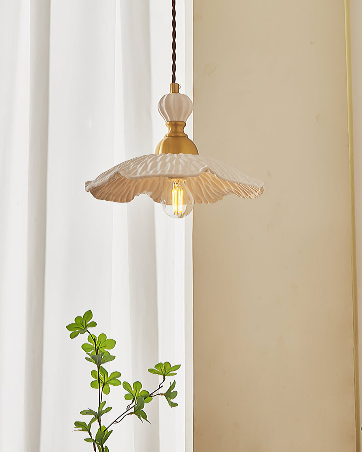 Alba Ceramic Pendant Light - view 07