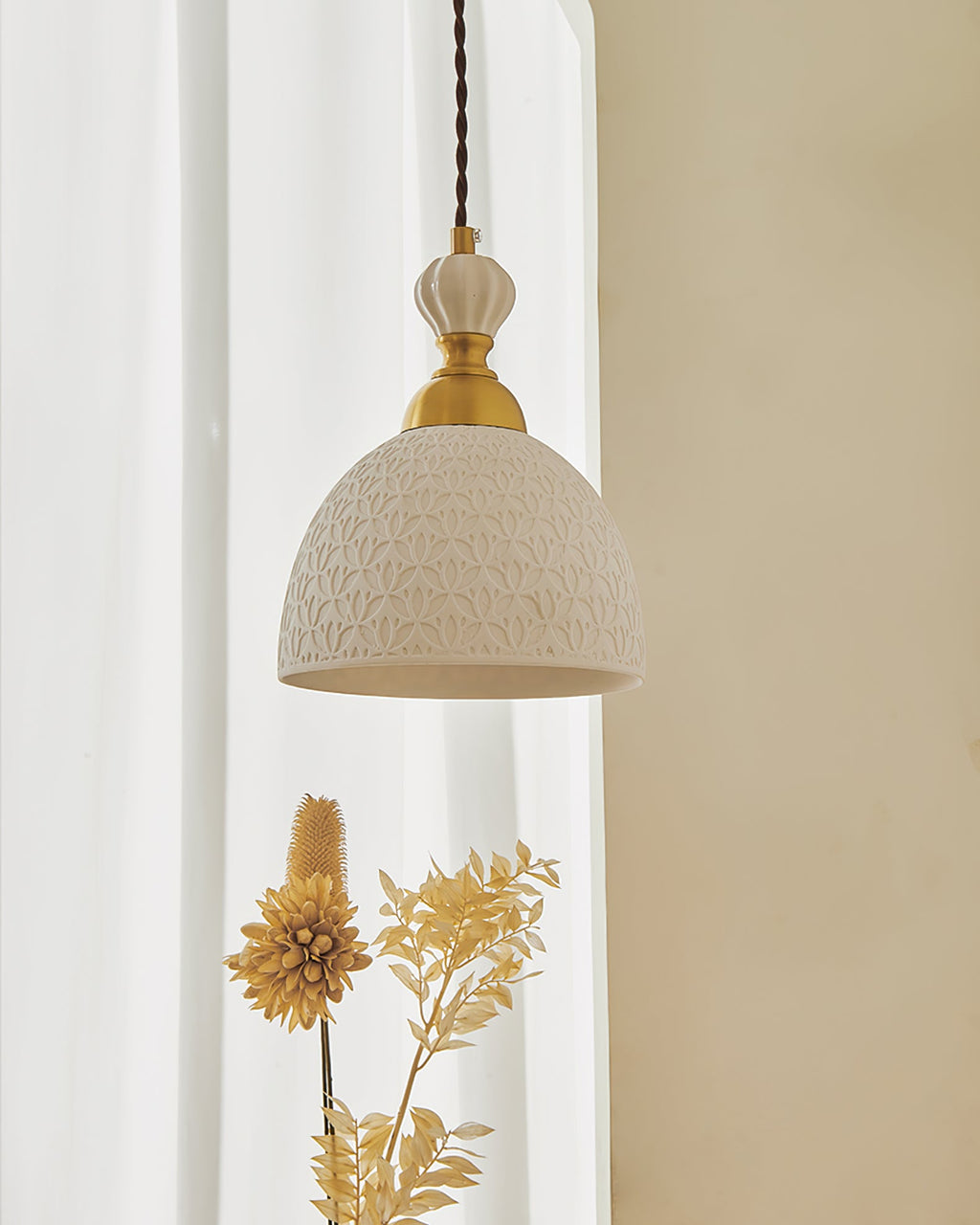 Alba Ceramic Pendant Light - view 09