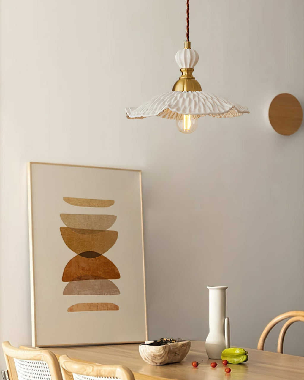 Alba Ceramic Pendant Light - view 17