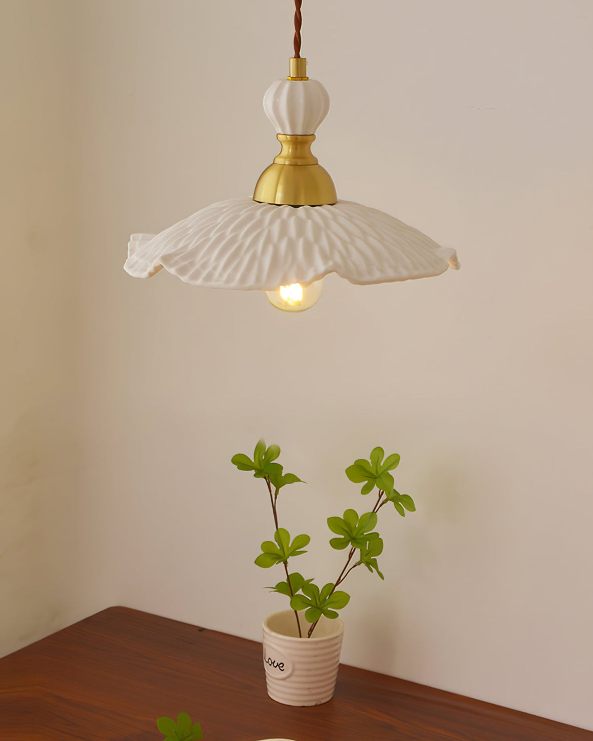 Alba Ceramic Pendant Light - view 18
