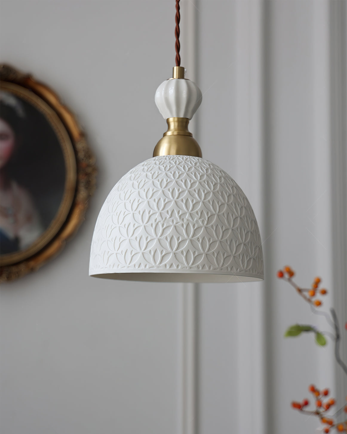 Alba Ceramic Pendant Light - view 19
