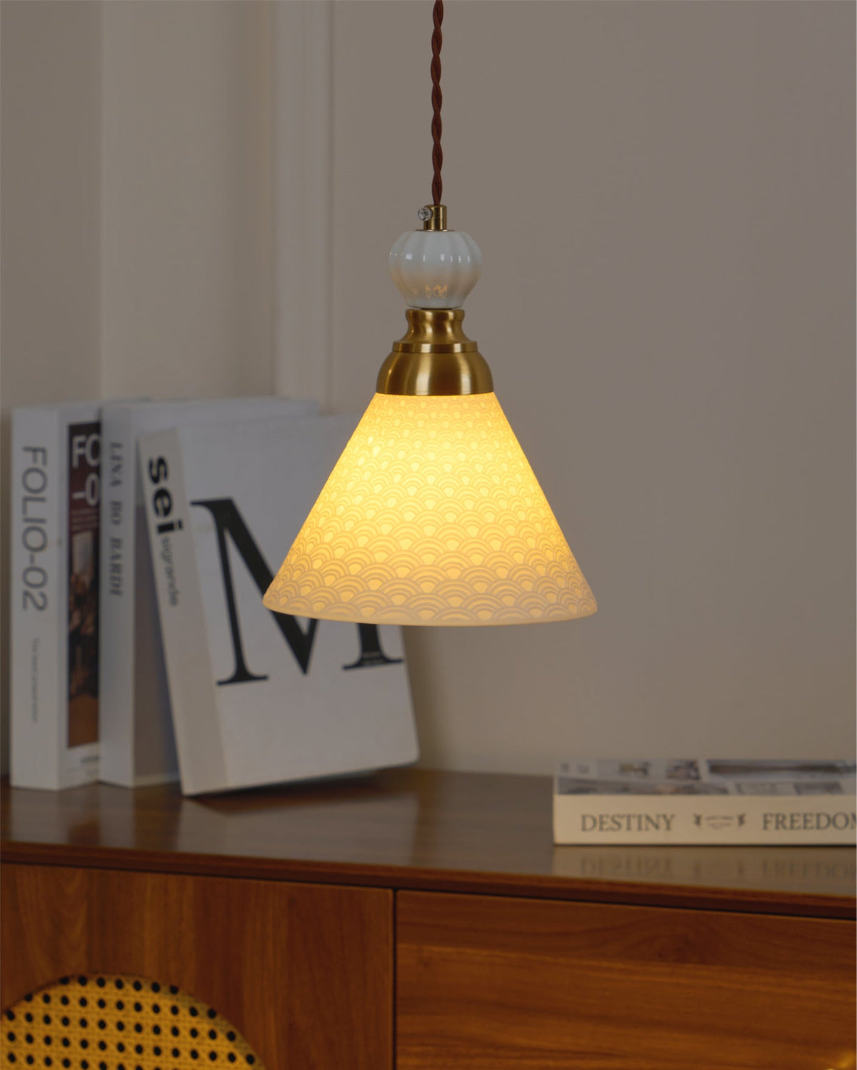 Alba Ceramic Pendant Light - view 28