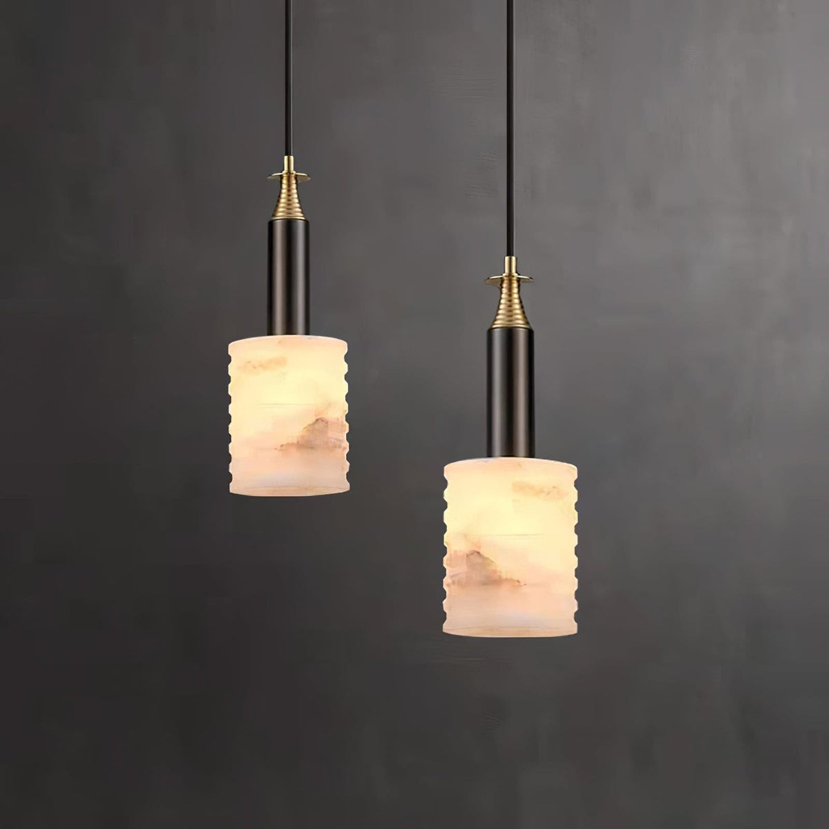 Alvo Alabaster Pendant Light - view 06