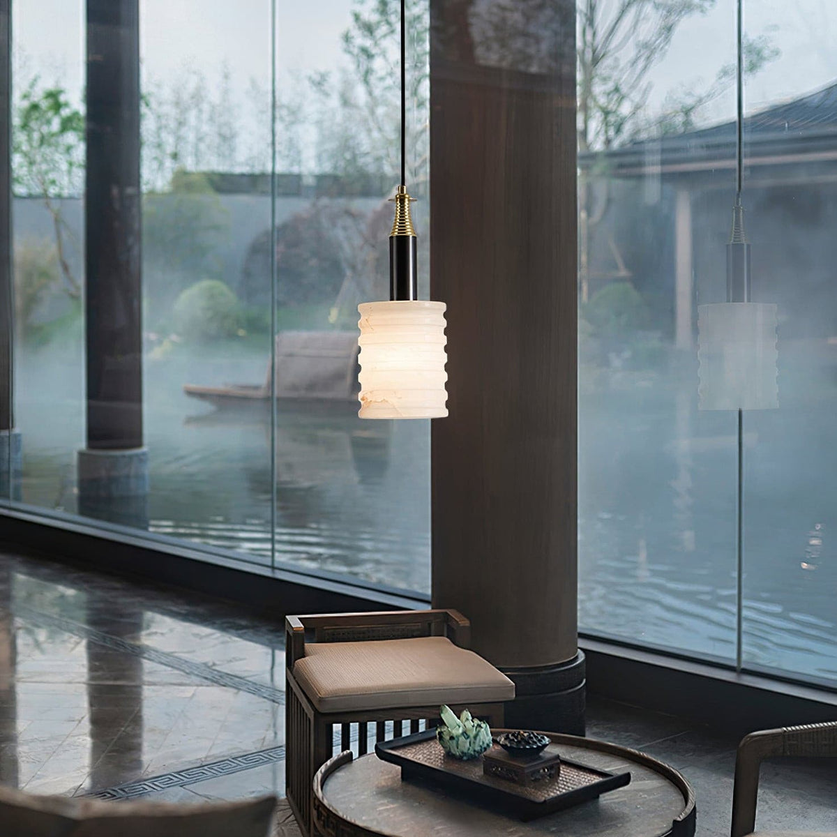 Alvo Alabaster Pendant Light - view 10