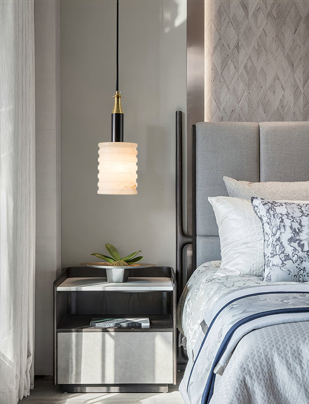 Alvo Alabaster Pendant Light - view 15