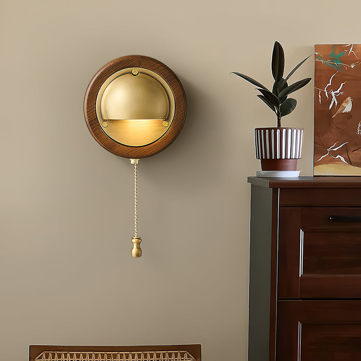 Ashby Ash Wood Wall Lamp - view 04