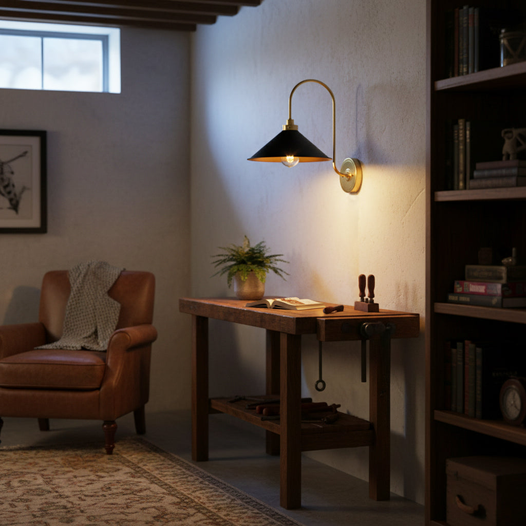Brandt Gooseneck Wall Lamp - view 05