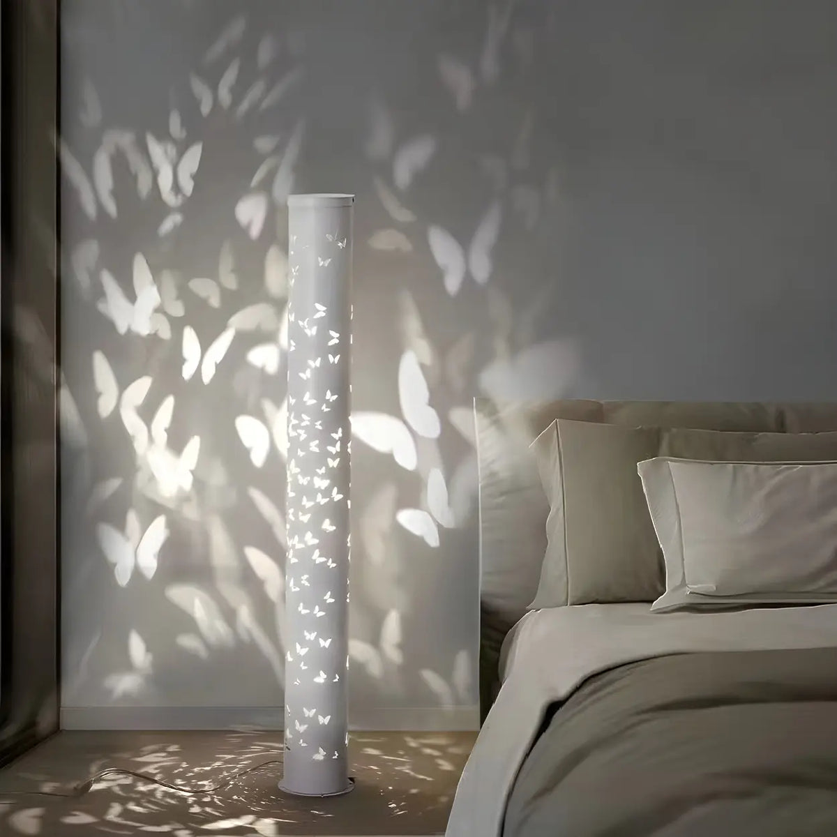 Butterfly Cylinder Floor Lamp - view 03