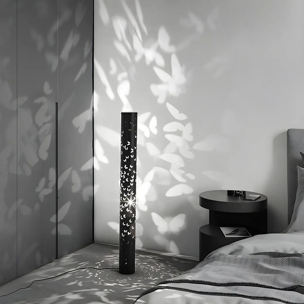 Butterfly Cylinder Floor Lamp - view 05