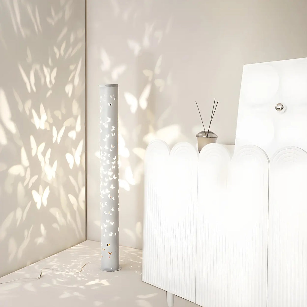 Butterfly Cylinder Floor Lamp - view 16
