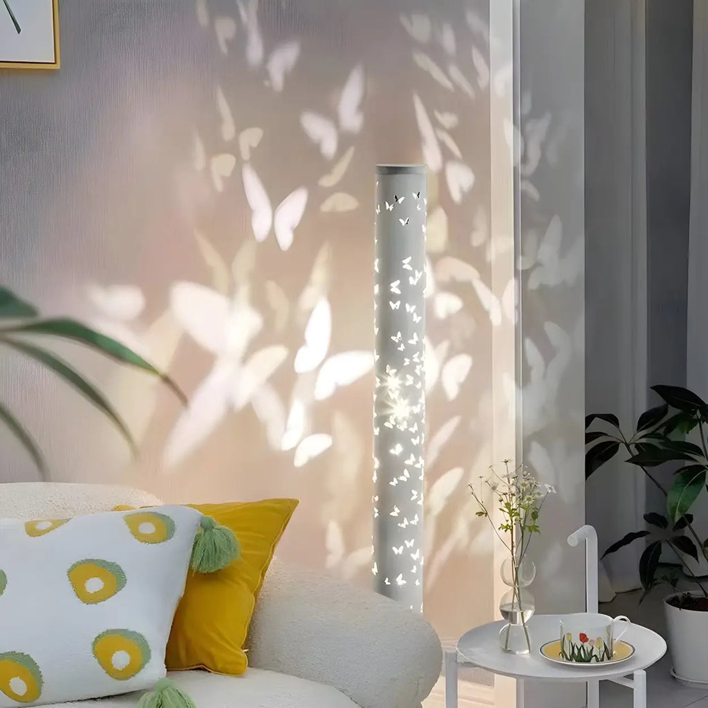 Butterfly Cylinder Floor Lamp - view 17