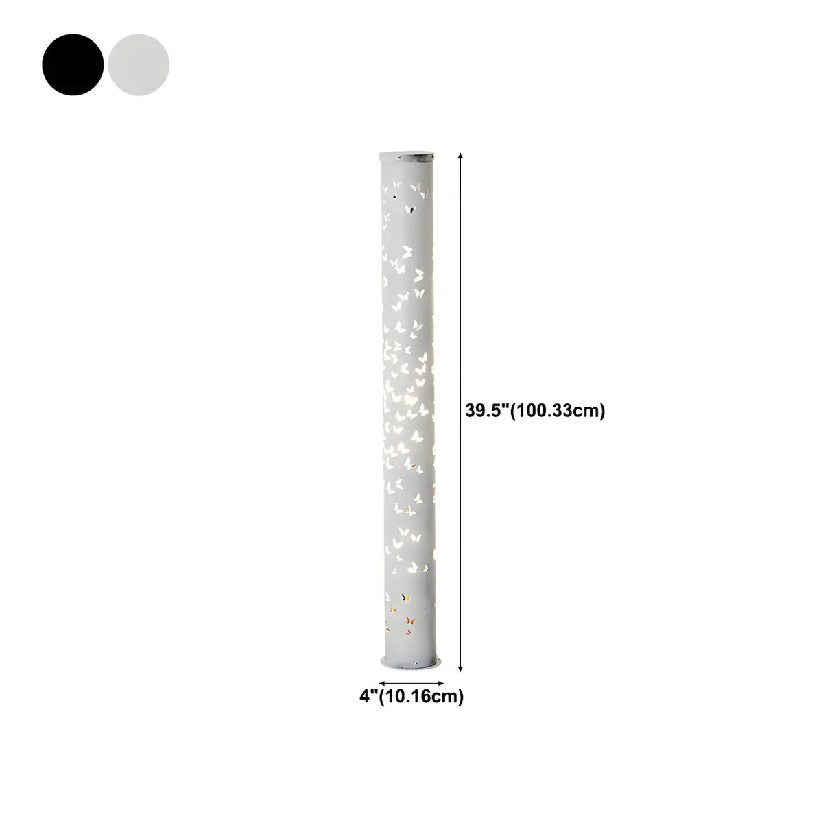 Butterfly Cylinder Floor Lamp - view 19