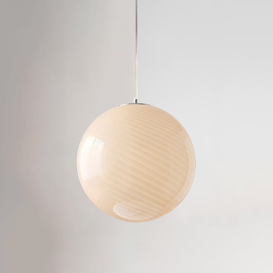 Candy Swirl Glass Pendant Light - view 01