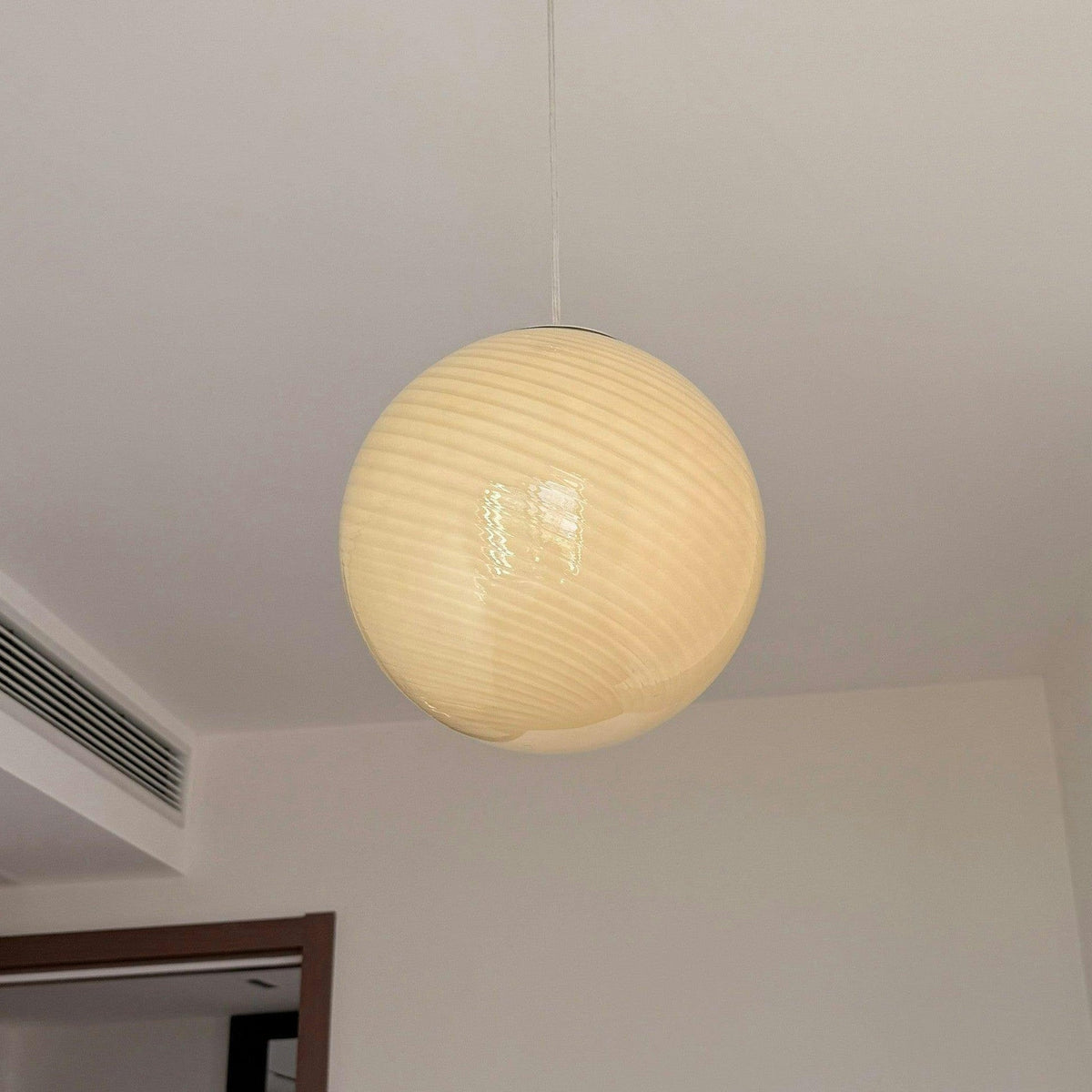 Candy Swirl Glass Pendant Light - view 18