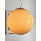 Candy Swirl Glass Pendant Light - view 21