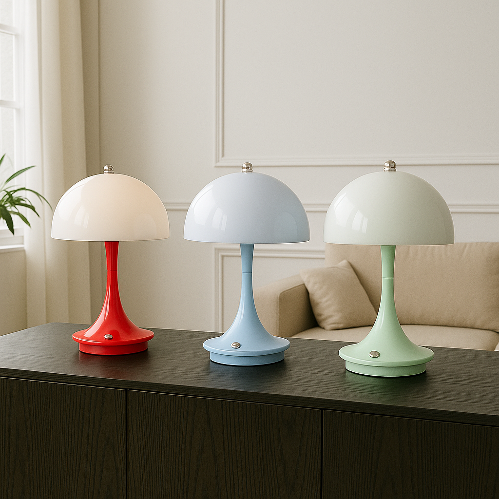 Capri Mushroom Table Lamp - view 05