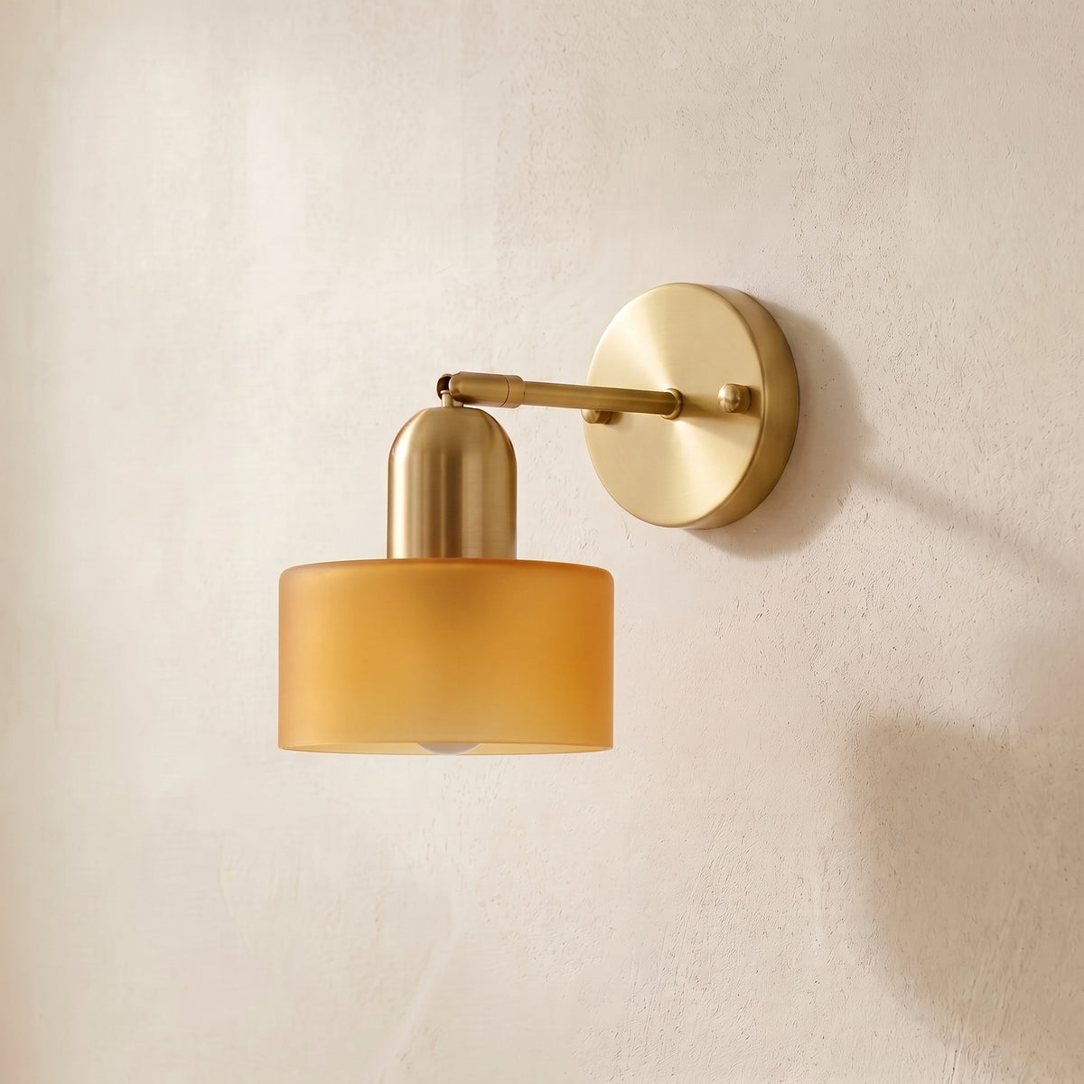 Colored Glass Bauhaus Wall Light - view 17