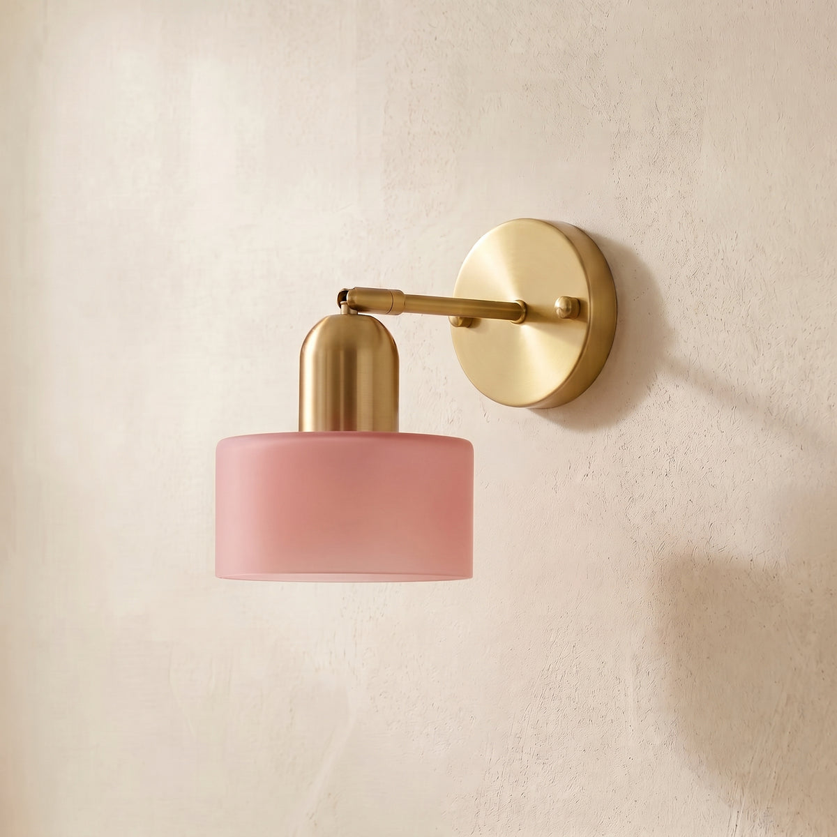 Colored Glass Bauhaus Wall Light - view 18
