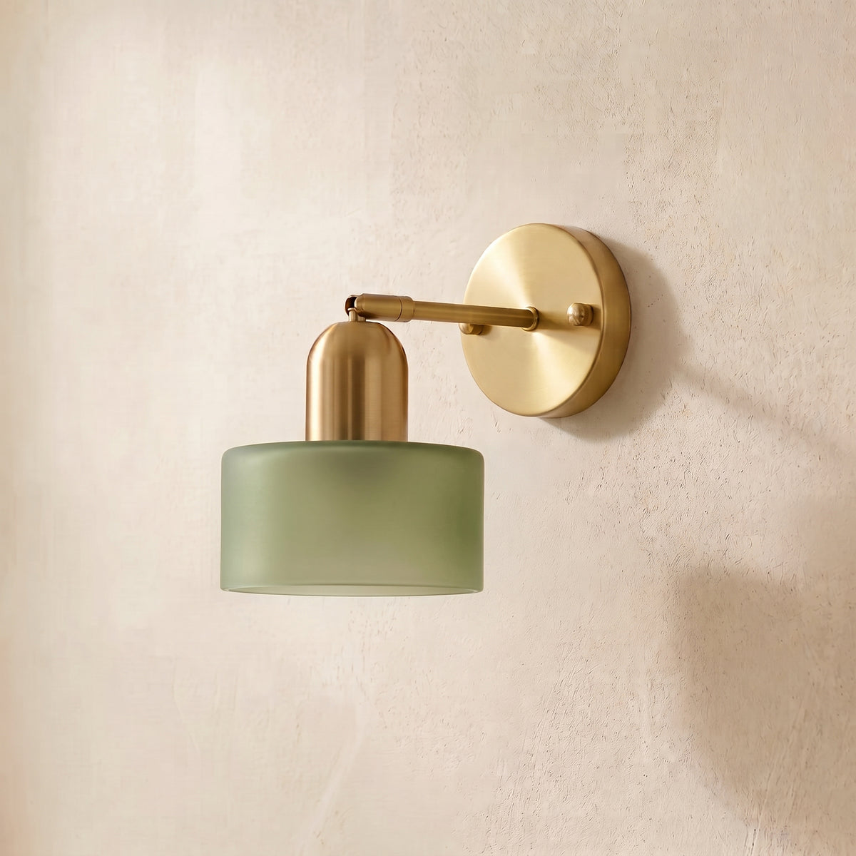 Colored Glass Bauhaus Wall Light - view 19