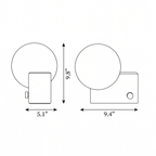 Eclipse Glass Table Lamp - view 05