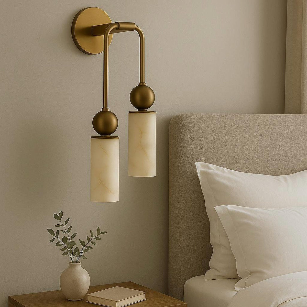 Elowen Alabaster Wall Lamp - view 11