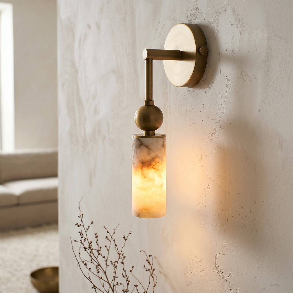 Elowen Alabaster Wall Lamp - view 26