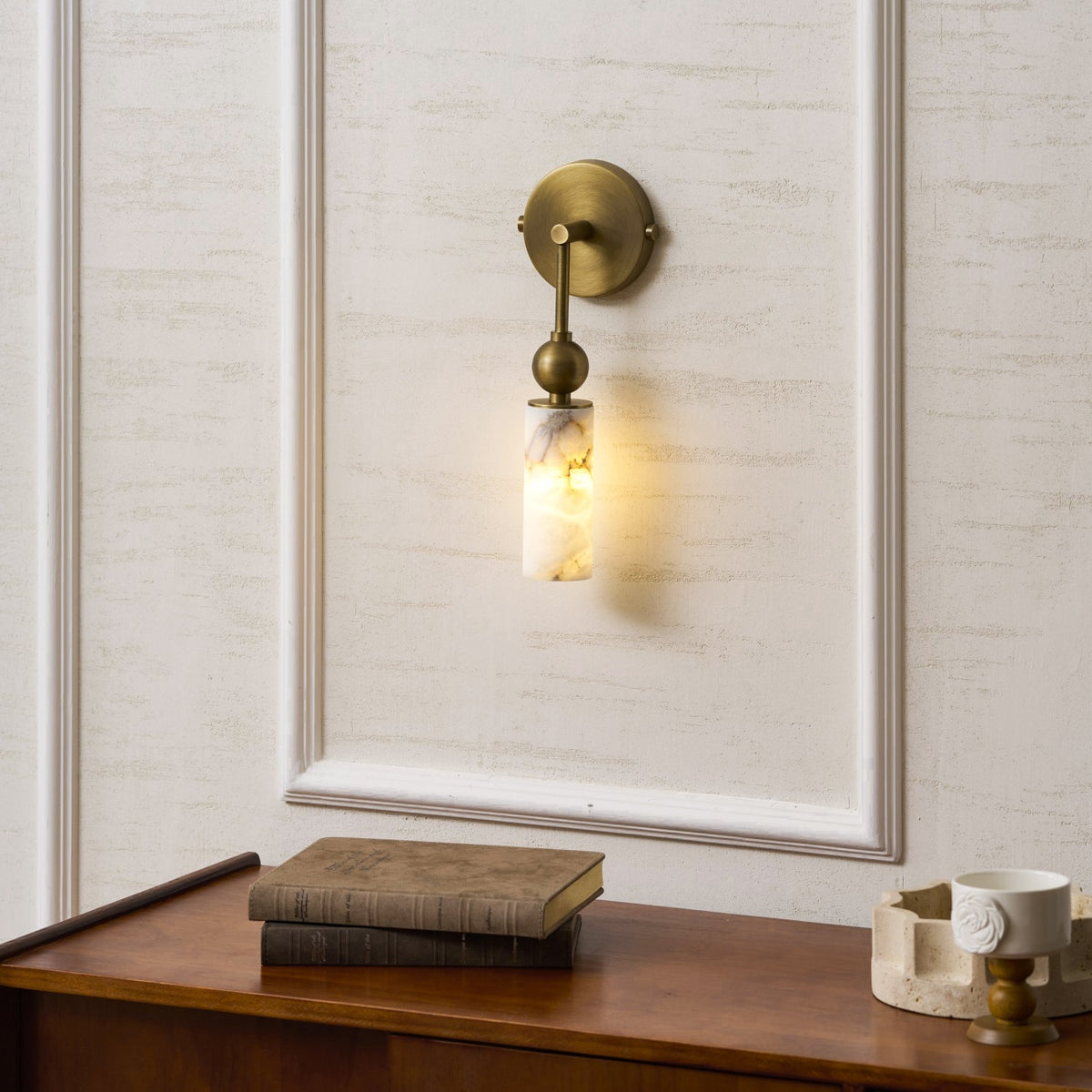 Elowen Alabaster Wall Lamp - view 29