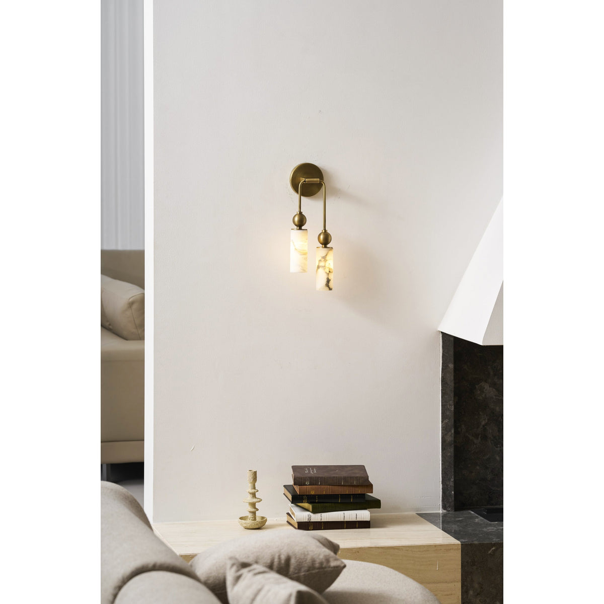 Elowen Alabaster Wall Lamp - view 34