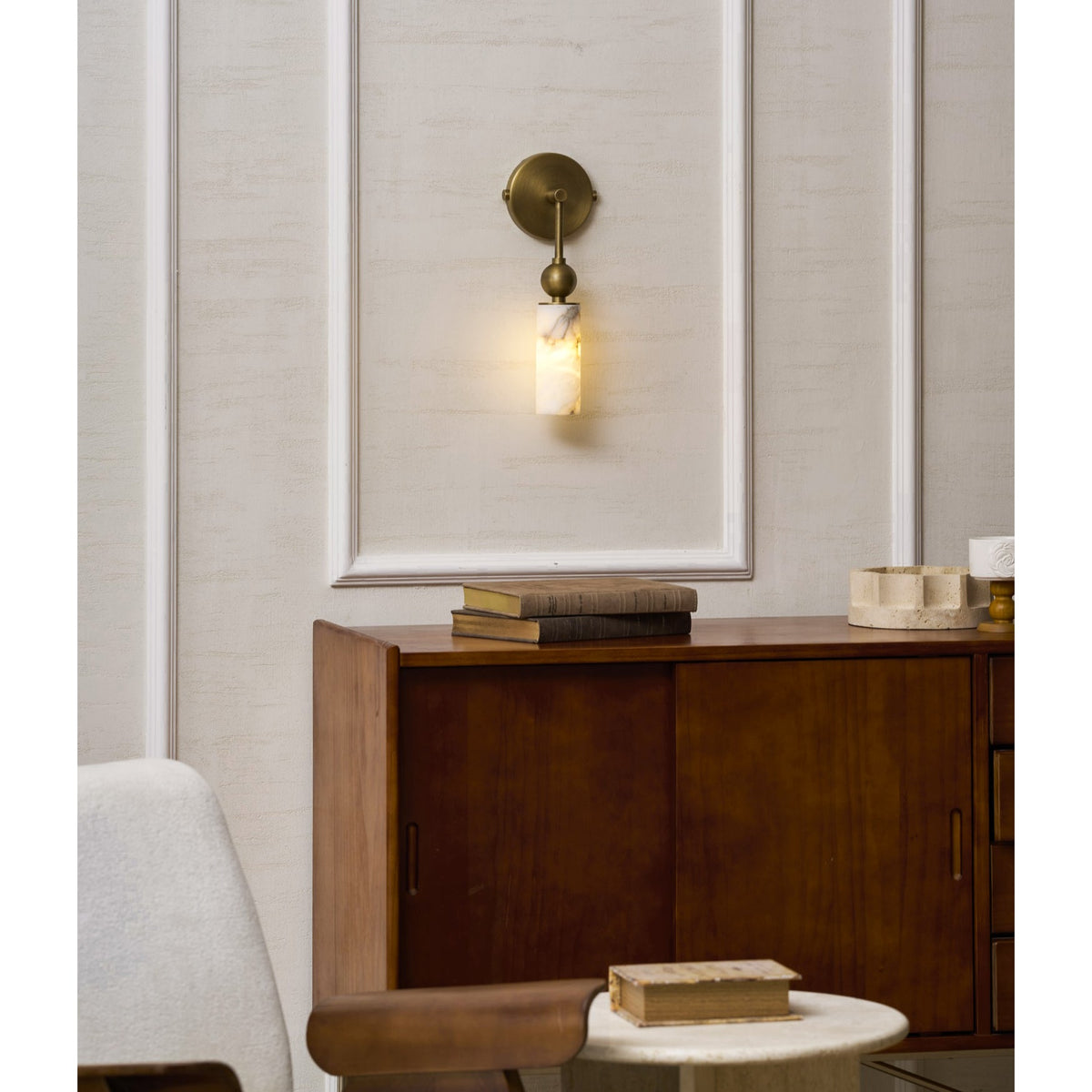 Elowen Alabaster Wall Lamp - view 45