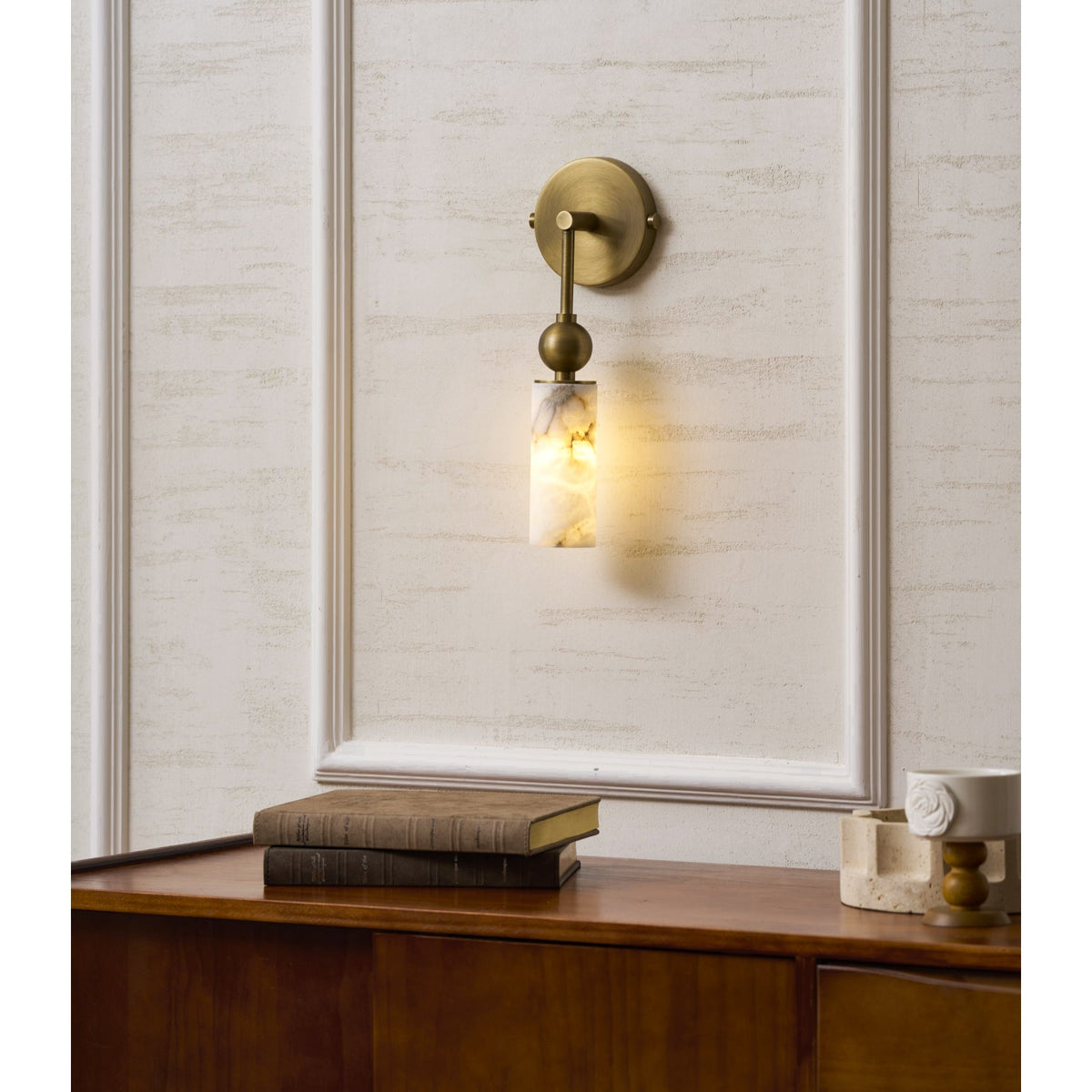 Elowen Alabaster Wall Lamp - view 48