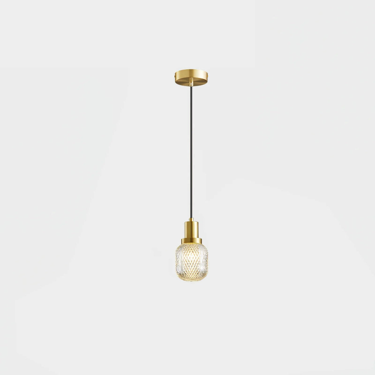 Floret Crystal Glass Pendant Light - view 01