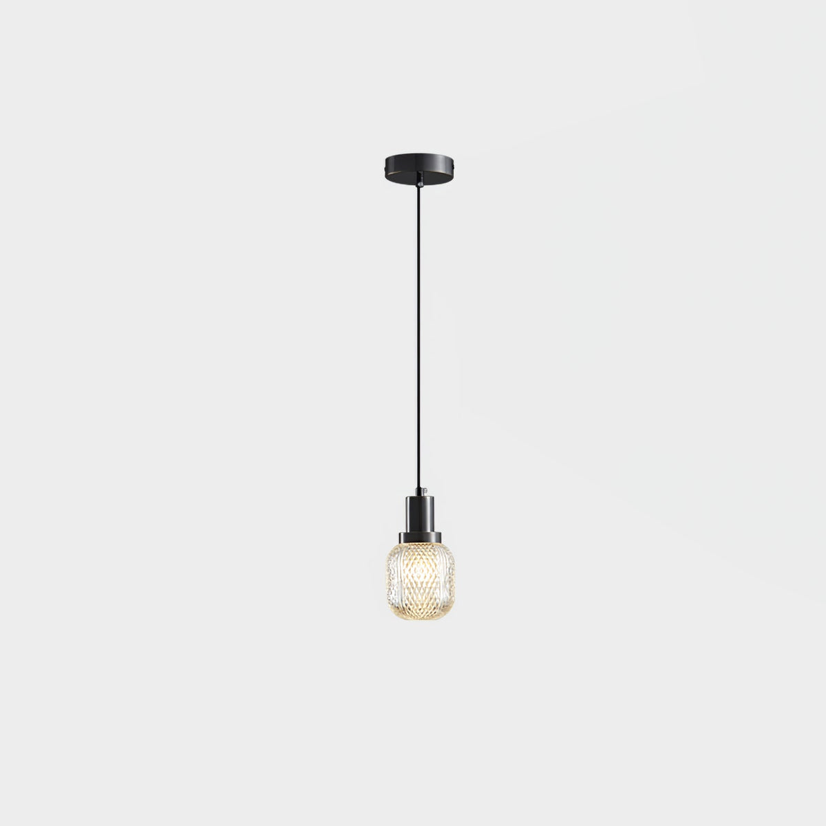 Floret Crystal Glass Pendant Light - view 02